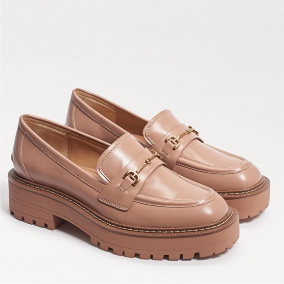 Sam Edelman Shoes - Sam Edelman Laurs Lug Sole Loafers maple sugar lk new 8.5 neutral blush lux